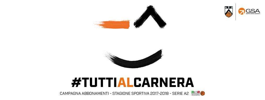 "Divertiamoci Insieme – #TuttiAlCarnera”: è partita la campagna abbonamenti dell'Apu Gsa
