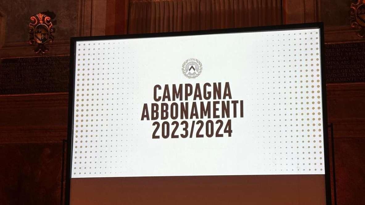 Presentata la campagna abbonamenti 2023/24: le parole del DG Collavino