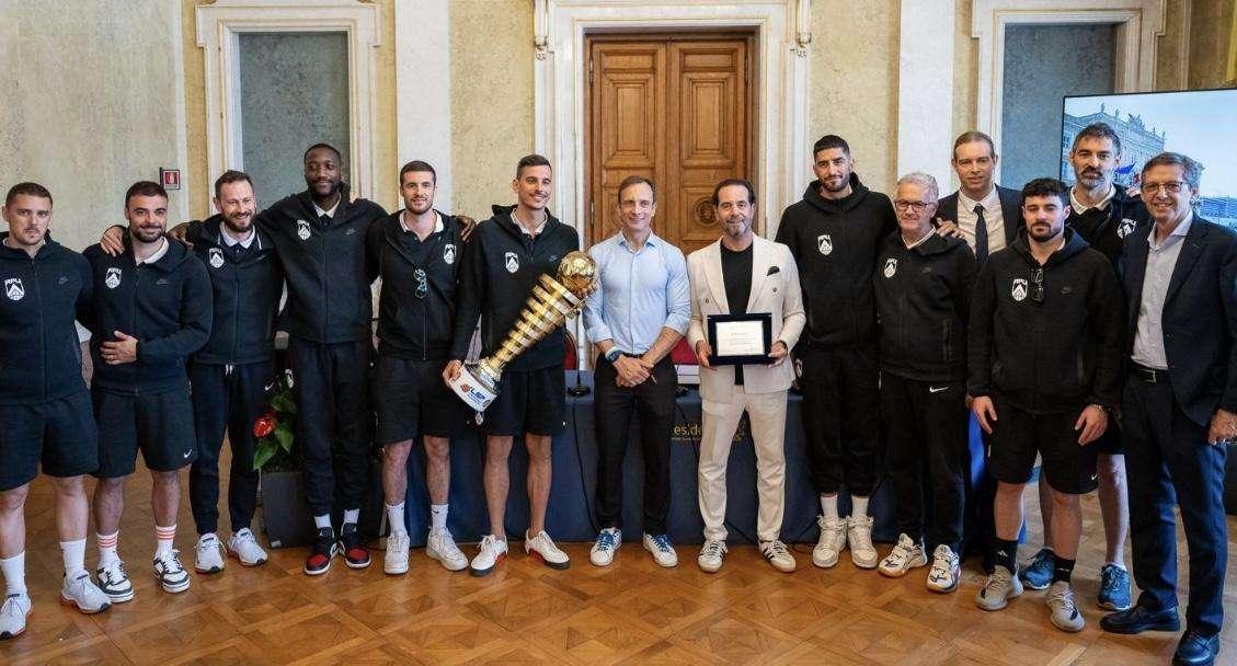 APU Udine, questa mattina squadra ricevuta dal presidente Fedriga a Trieste