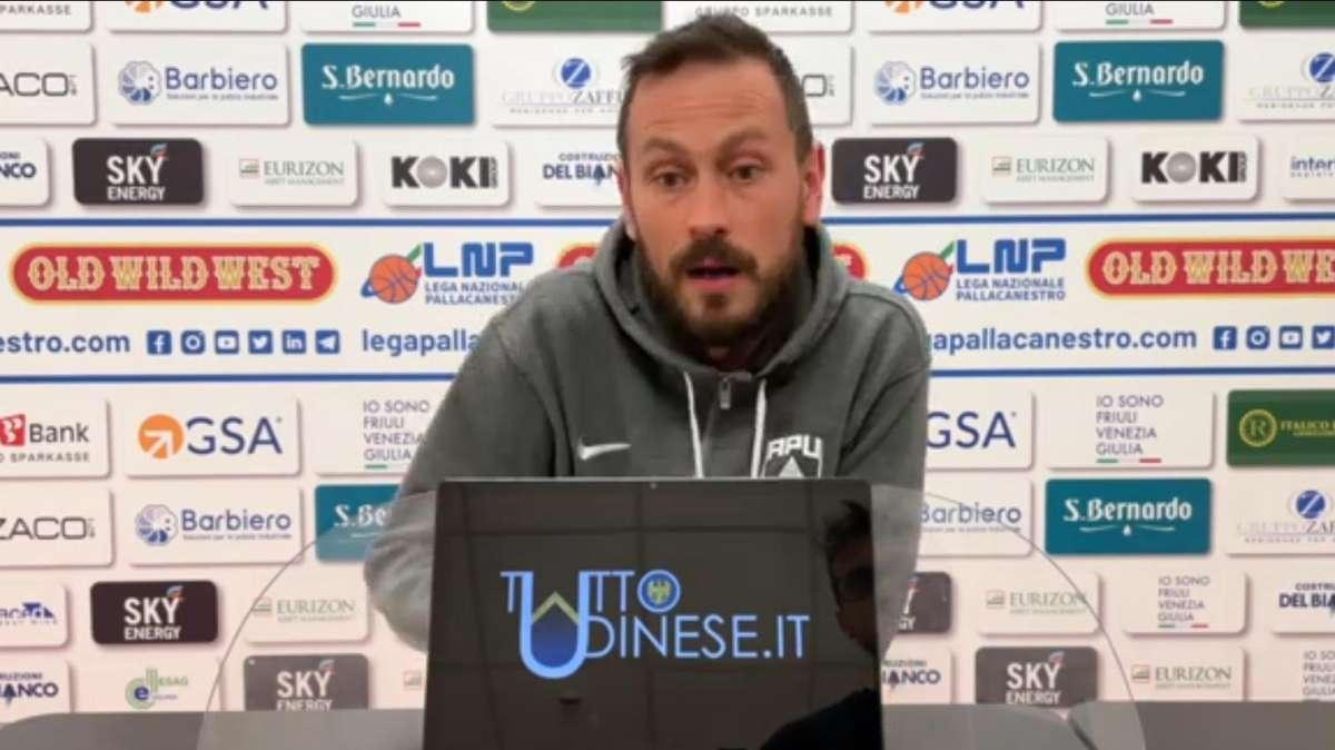 Apu Udine, Gerosa: "Verona costruita per tornare in A, dovremo contenere la loro fisicità"