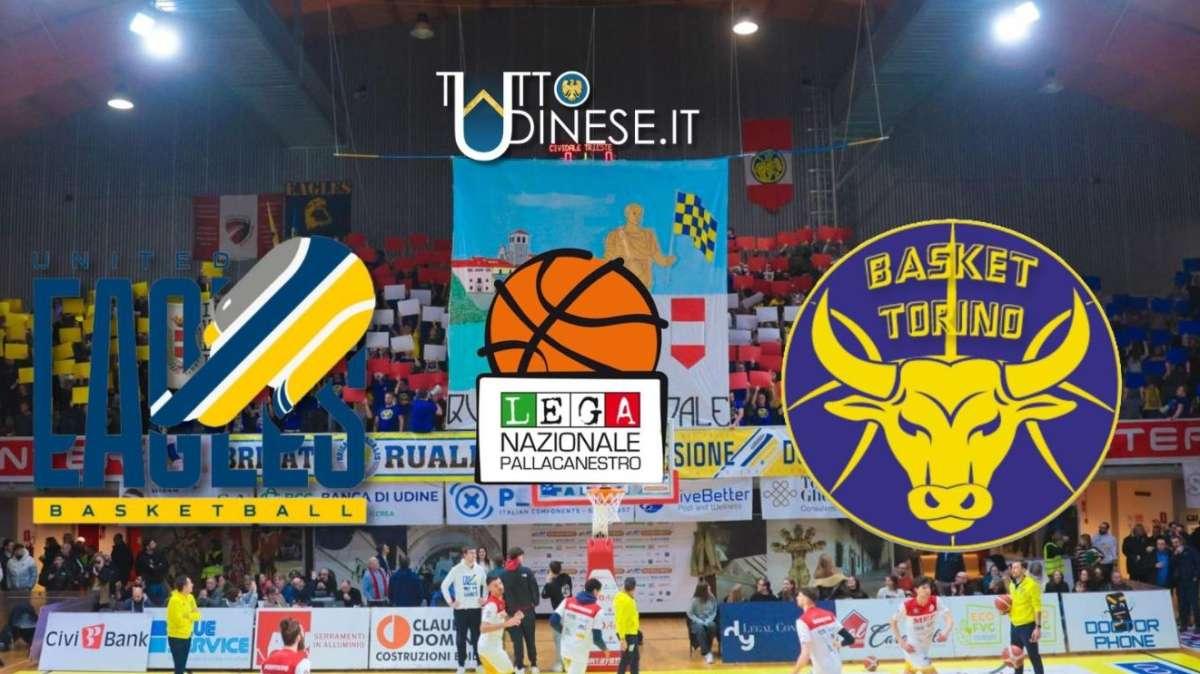 RELIVE Serie A2 UEB Cividale - Reale Mutua Torino 78-68 punteggio finale