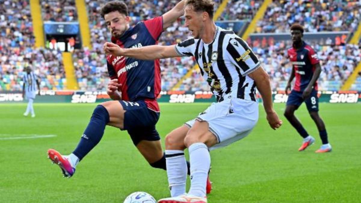 Udinese-Cagliari 0-1: il tabellino della gara al Bluenergy Stadium