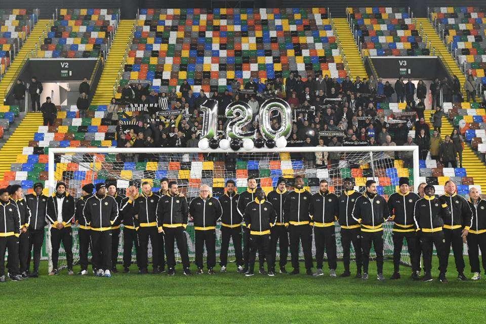 Udinese, centoventi carezze ed uno schiaffo