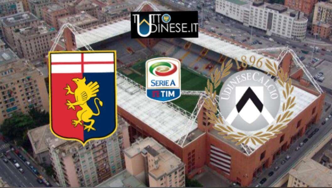 RELIVE Serie A Genoa-Udinese 1-1: i bianconeri portano via un punto dal Ferraris!