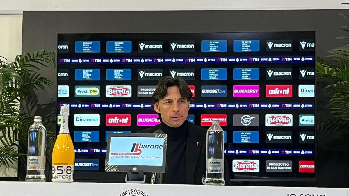 Udinese, Cioffi in conferenza: "Fa rabbia uscirne con un pugno di mosche. Pereyra? Ha fatto il capitano"