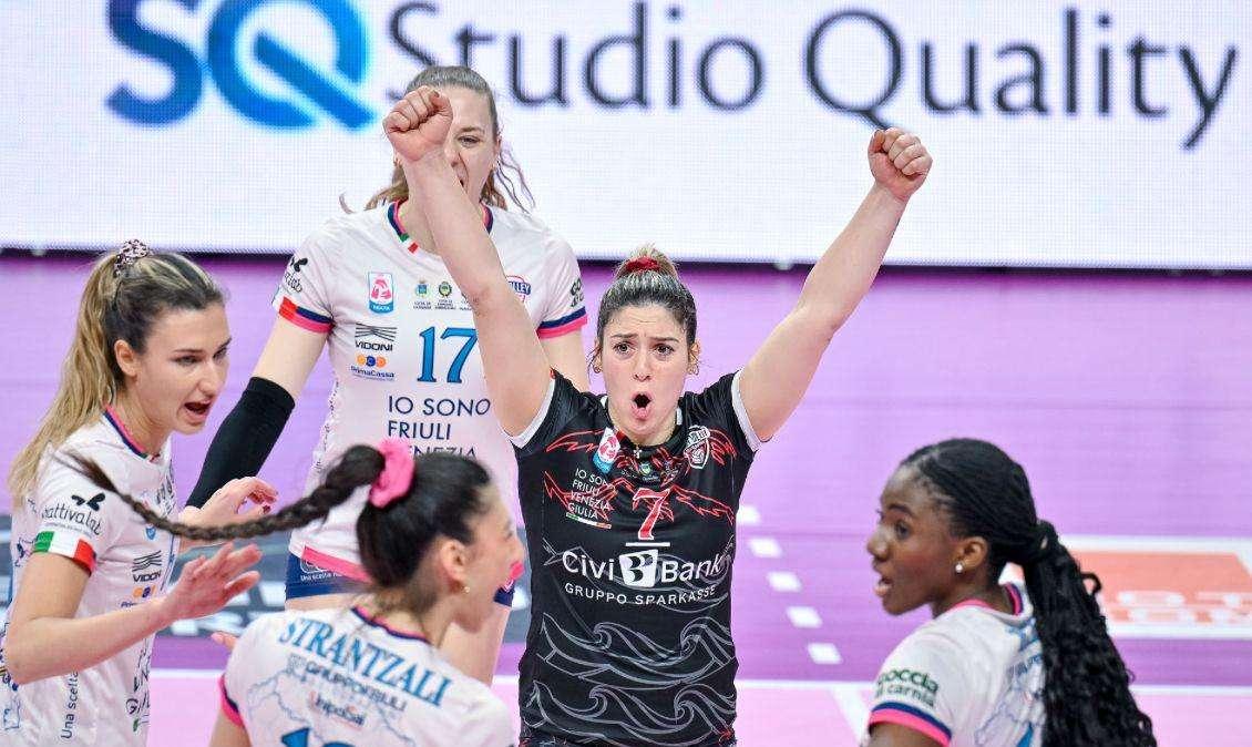 Cda Talmassons FVG, Ferrara: "Peccato non aver chiuso il primo set. Ci serve più cinismo"