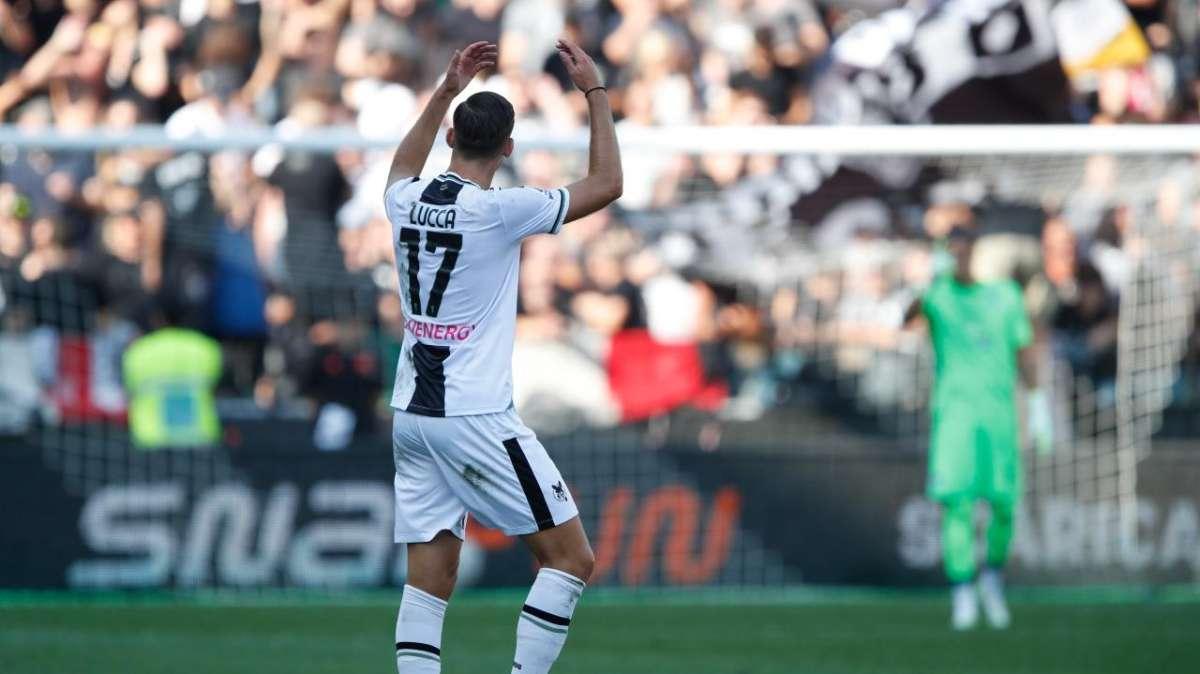 Udinese, finalmente Lucca: due gol da vero centravanti