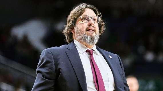 Trinchieri sull'Apu Udine: "Hanno dominato il campionato, Vertemati fenomenale"