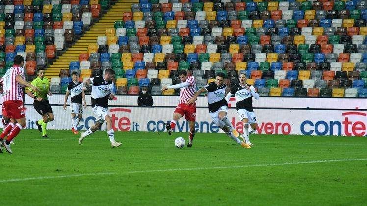 Udinese-Vicenza, LE PAGELLE DEGLI AVVESARI: Perina salva in un paio di occasioni, difesa in sofferenza