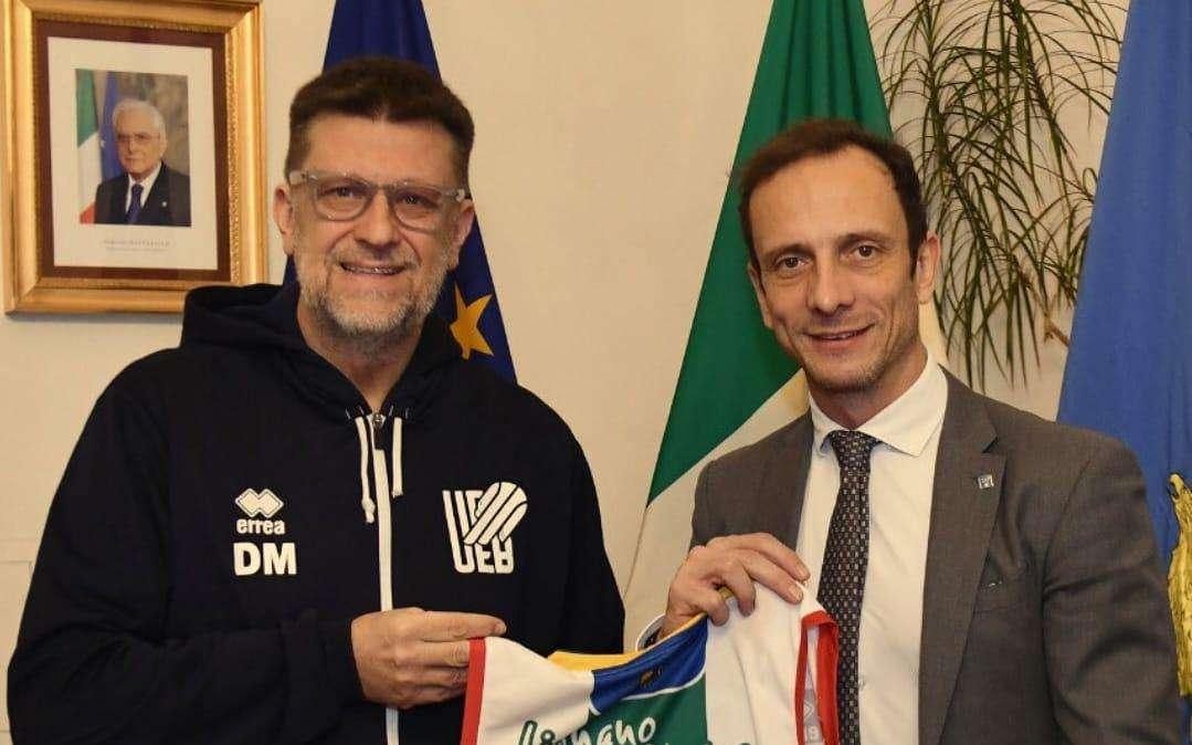 Ueb Cividale, il Presidente Micalich in visita dal Governatore Fedriga