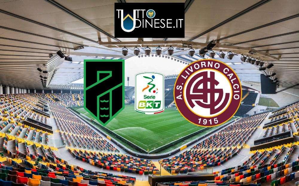 RELIVE SERIE B - Pordenone-Livorno (2-2), finita, i ramarri rischiano ma alla fine ottengono il punto
