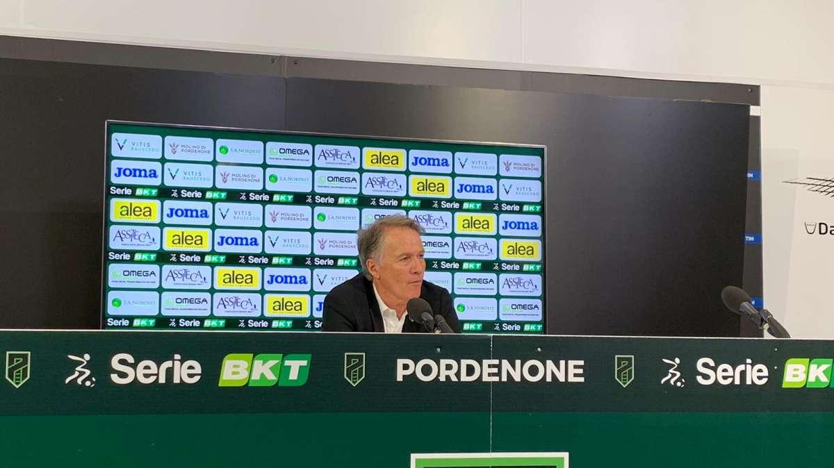 Pordenone, Tesser in conferenza: "Serviva una prestazione così per battere il Frosinone"