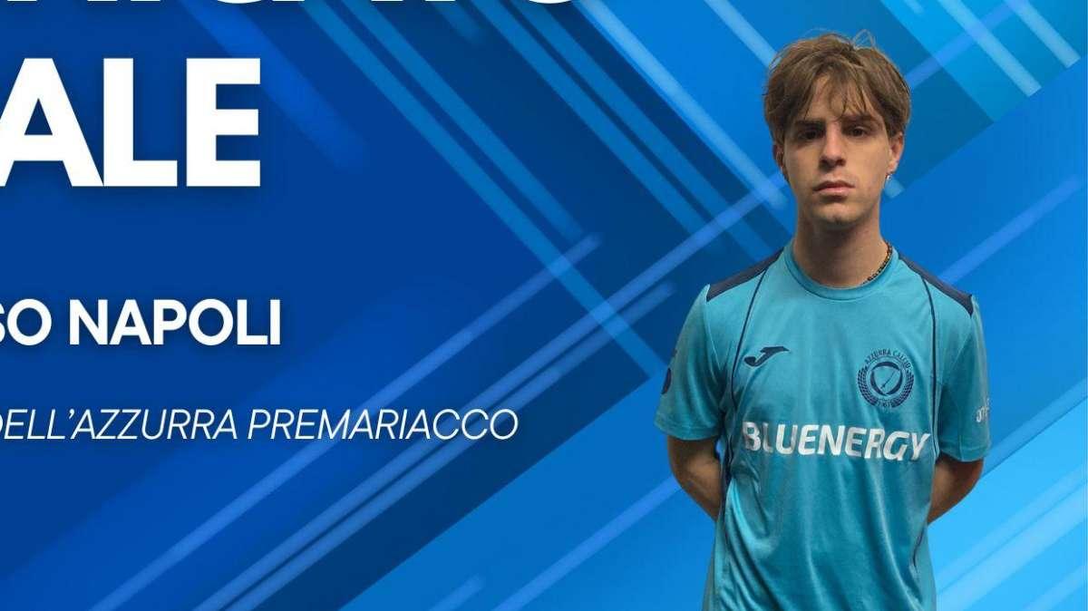 L'ex Udinese Tommaso Napoli riparte dall'Azzurra Premariacco