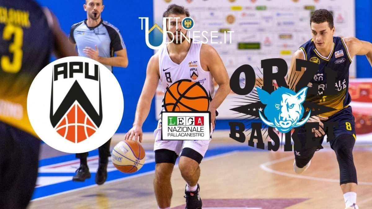 RELIVE Girone Verde Serie A2, Apu Old Wild West-Agribertocchi Orzinuovi 72-76: RISULTATO FINALE
