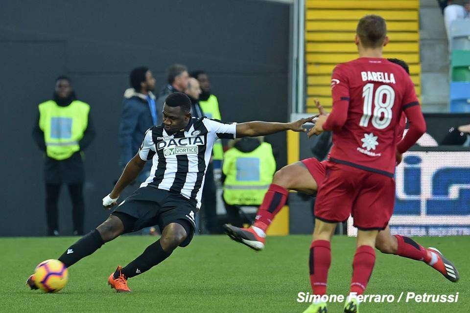 Opoku: "Felice per aver contribuito alla vittoria. Abbiamo fatto il possibile"