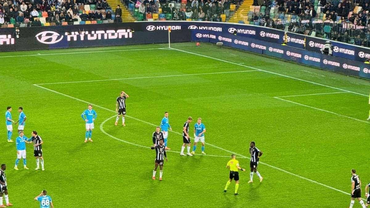 Udinese-Napoli, entra Lucca: l’accoglienza dello stadio 