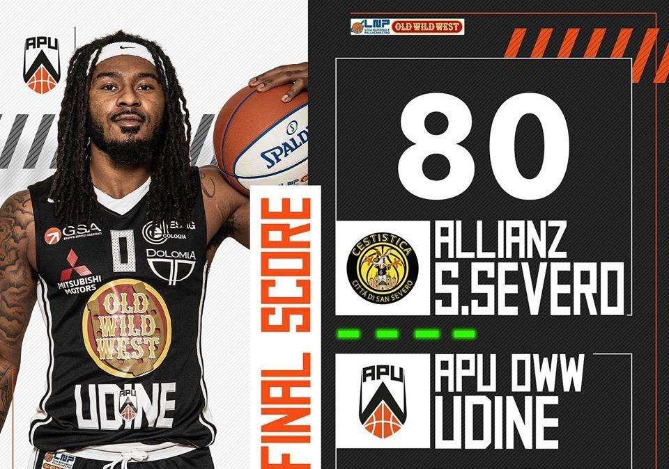 San Severo-Apu OWW 80-83, LE PAGELLE: sofferta e con il brivido finale ma è pur sempre vittoria