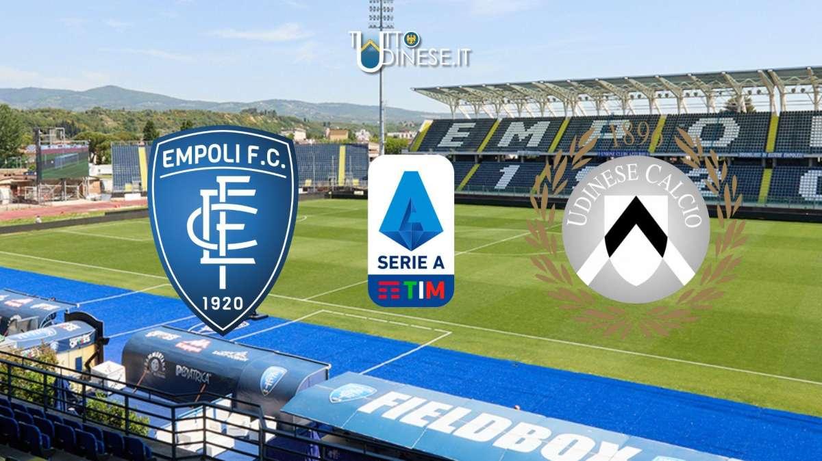 RELIVE SERIE A EMPOLI-UDINESE 0-0: un punto che non serve a nessuno