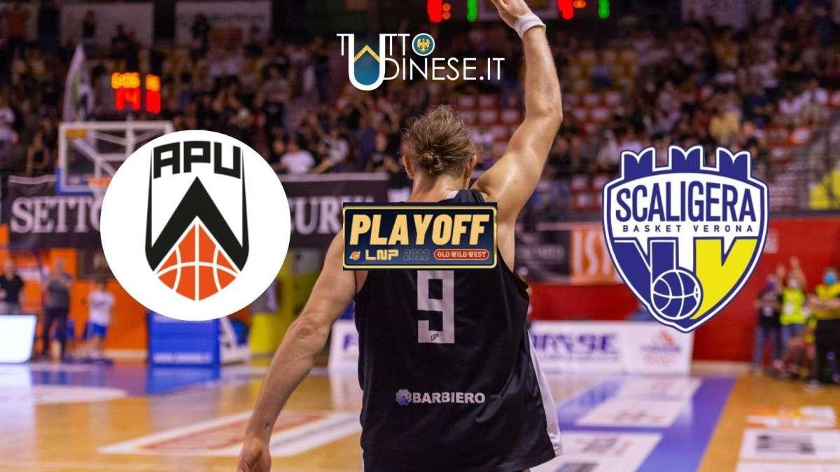 RELIVE  Playoff Finale A2 Apu OWW Udine-Scaligera Verona 64-67: RISULTATO FINALE