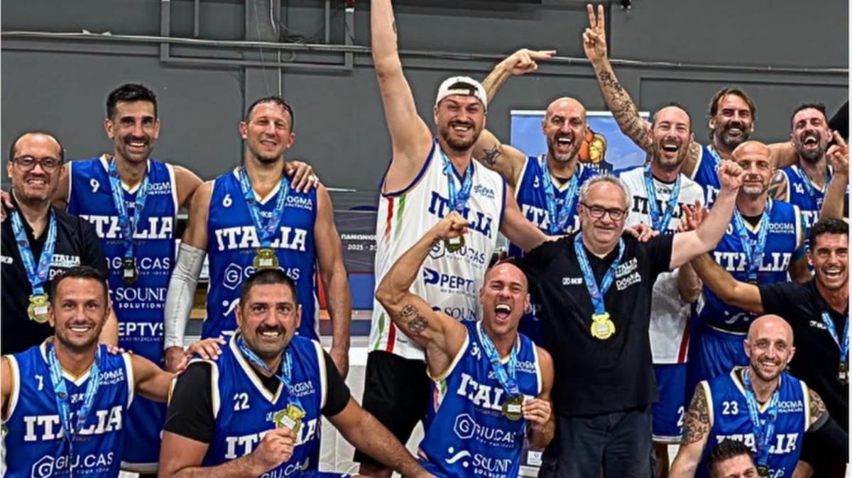 Italia d’oro ad Atene: trionfo FIMBA M45 con Di Giuliomaria protagonista