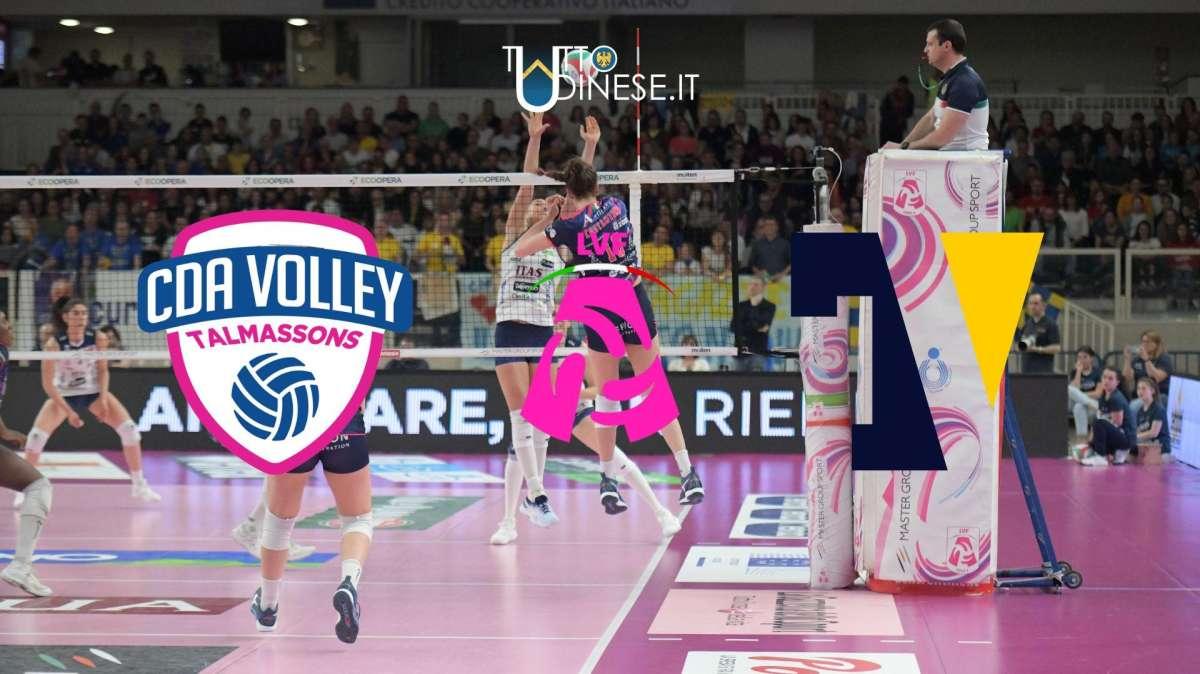 RELIVE Semifinali Playoff A2 Gara 2 CDA Talmassons-Trento 2-3: s'infrange il sogno delle ragazze di coach Barbieri