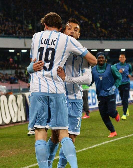 Lulic-gol: Napoli battuto, la Lazio vola in finale di Coppa Italia