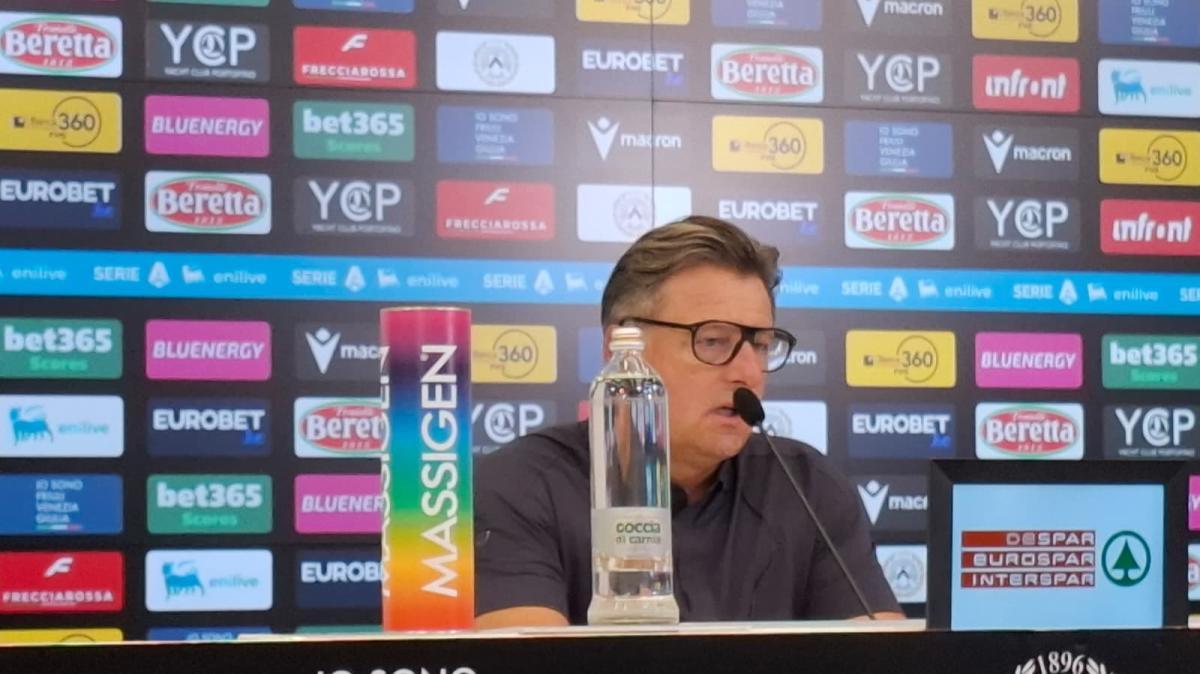Udinese, Runjaic in conferenza: "Avevo detto ai ragazzi che era fondamentale non perdere, sconfitta che fa male"