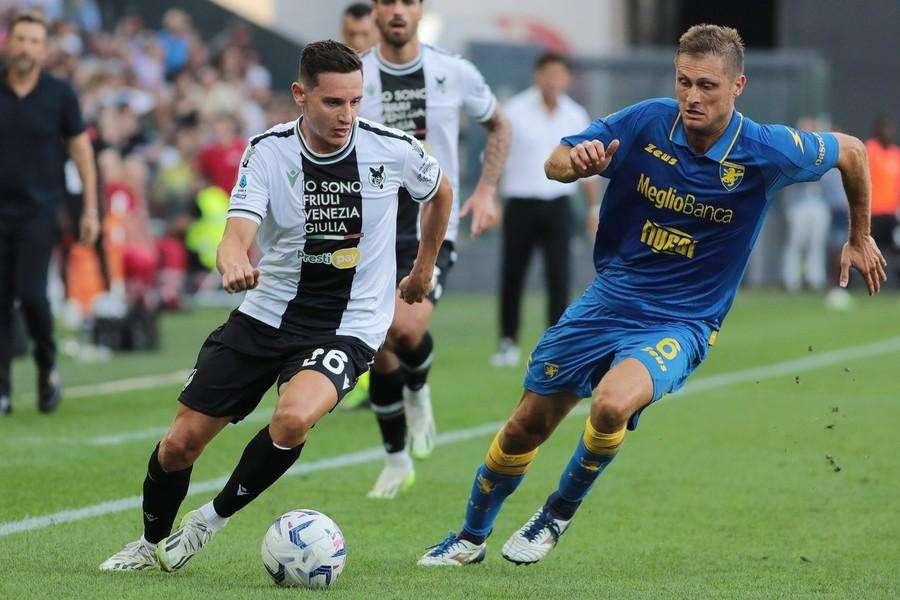 Udinese-Frosinone 0-0, LE PAGELLE: Kabasele provvidenziale, Thauvin ci prova,  Walace impreciso