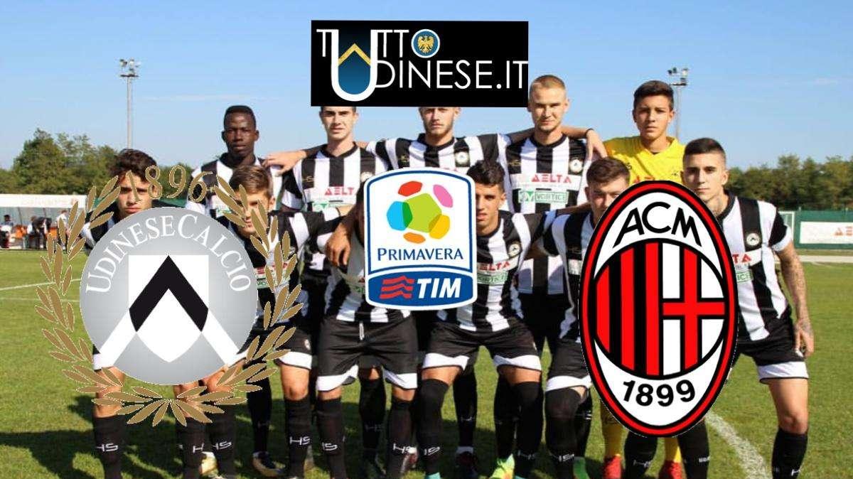 RELIVE Primavera Udinese-Milan 0-3: sconfitta pesante