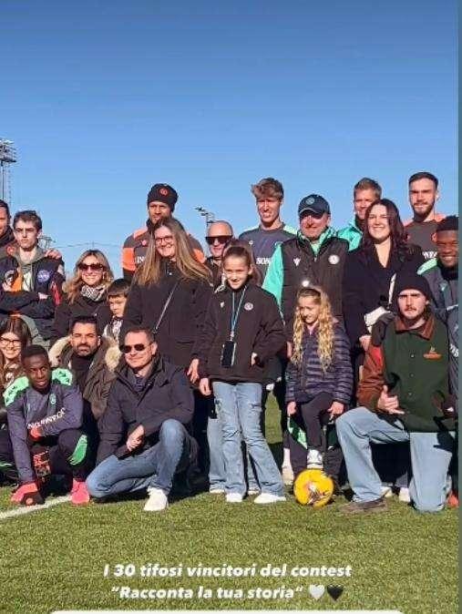 Udinese, squadra e tifosi insieme per celebrare il contest “Racconta la tua storia”