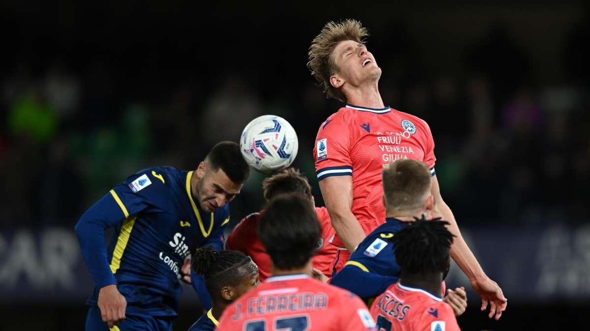 Helles Verona-Udinese 1-0, LE PAGELLE: Bijol si perde Coppola, Lucca spreca. Ai bianconeri non basta fare il compitino