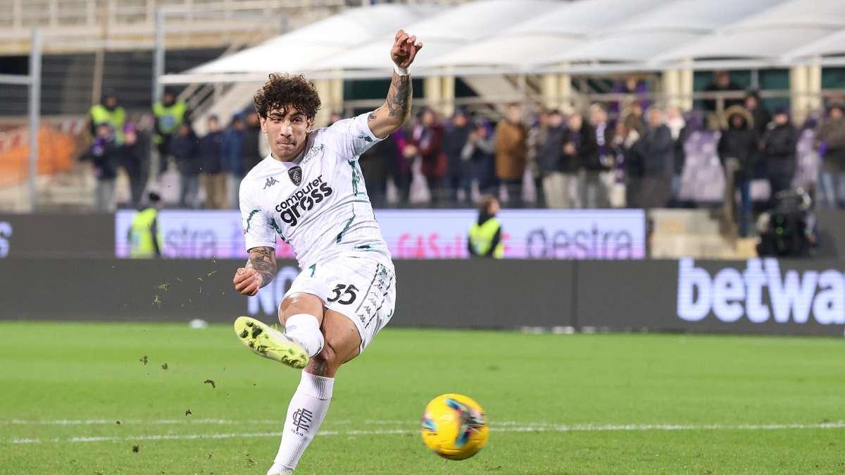 Empoli, due giornate di squalifica per Marianucci: salterà l'Udinese