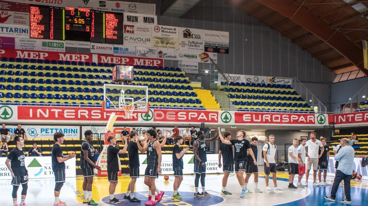 La Dinamo cede al Sistema BK Pordenone al PalaGesteco di Cividale: finisce 56-90