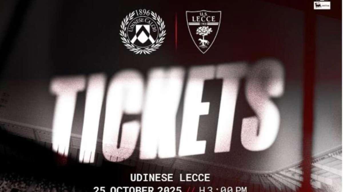 Udinese-Lecce, le informazioni sui biglietti: Under 18 a 10€