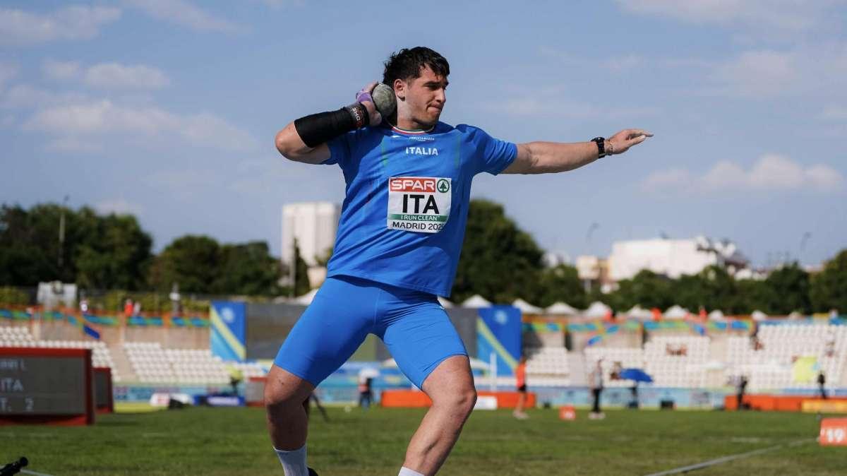 Anche Leonardo Fabbri dice “sì”.  A Lignano al meeting “Sport e Solidarietà” il campione europeo di getto del peso