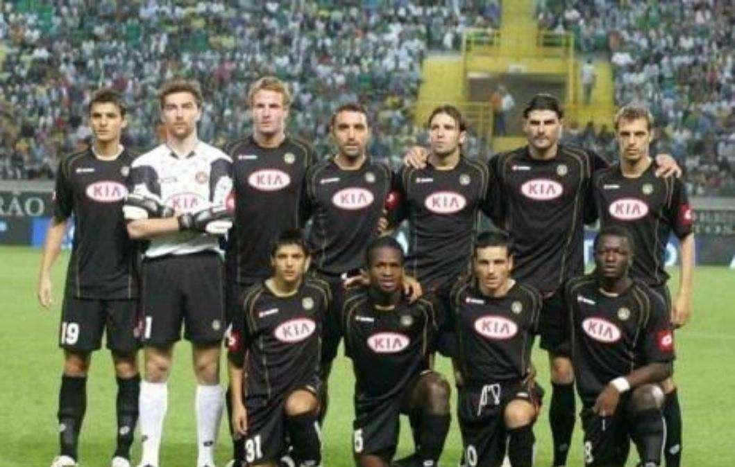 Udinese, vent'anni fa la vittoria contro lo Sporting Lisbona