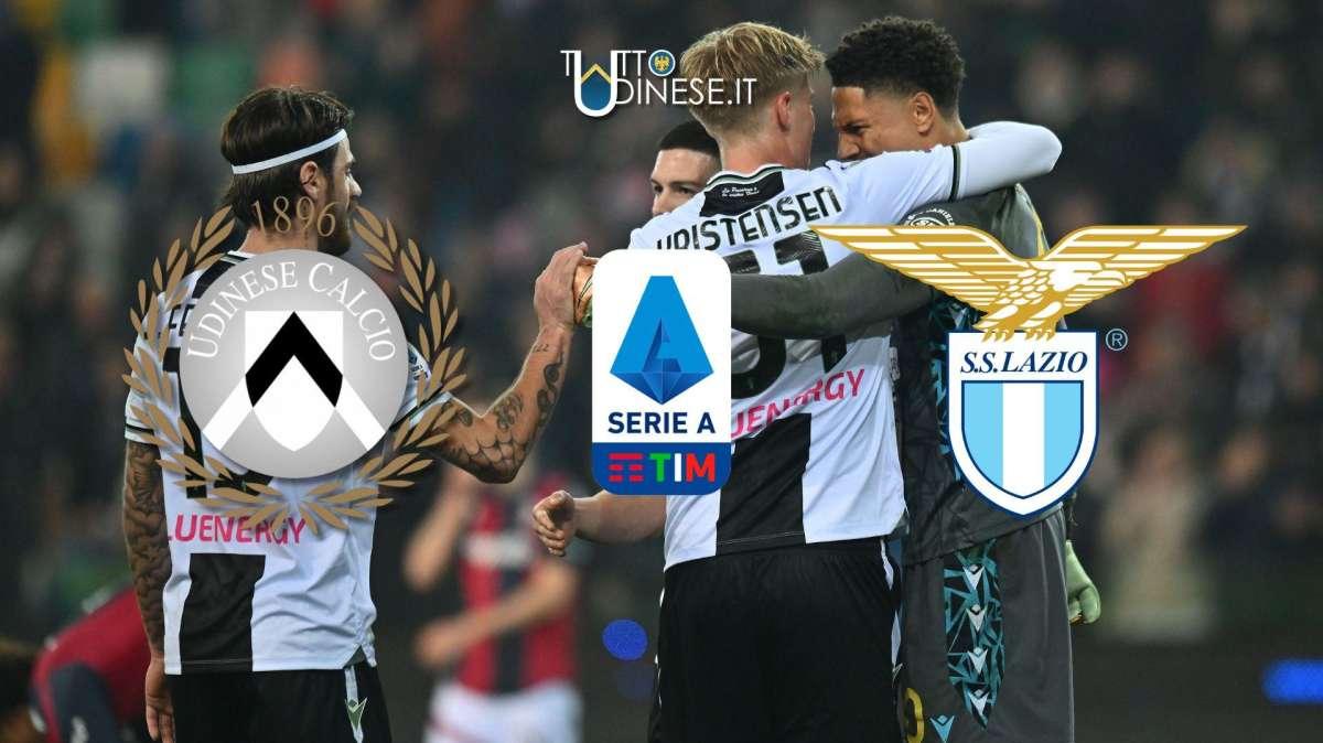RELIVE Serie A UDINESE-LAZIO 1-2: non riesce la rimonta ai bianconeri
