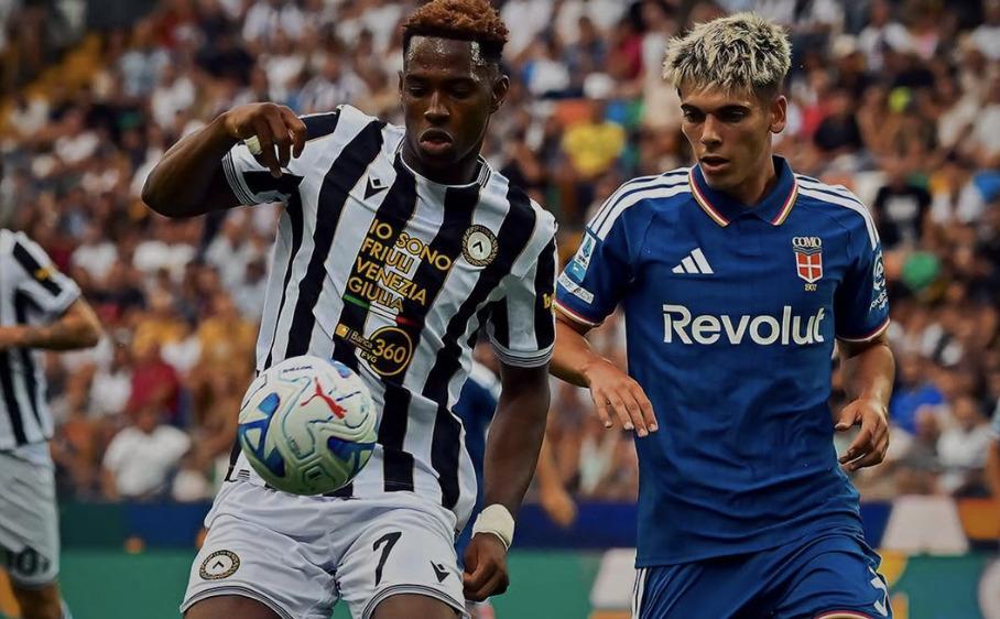 Udinese-Como, LE IMPRESSIONI ALL'INTERVALLO: Kamara accende il Friuli, bianconeri aggressivi