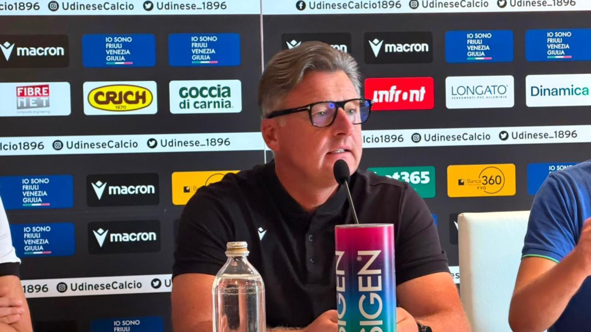 Runjaic in conferenza dal ritiro: "La storia dell'Udinese è come il mito di Sisifo"