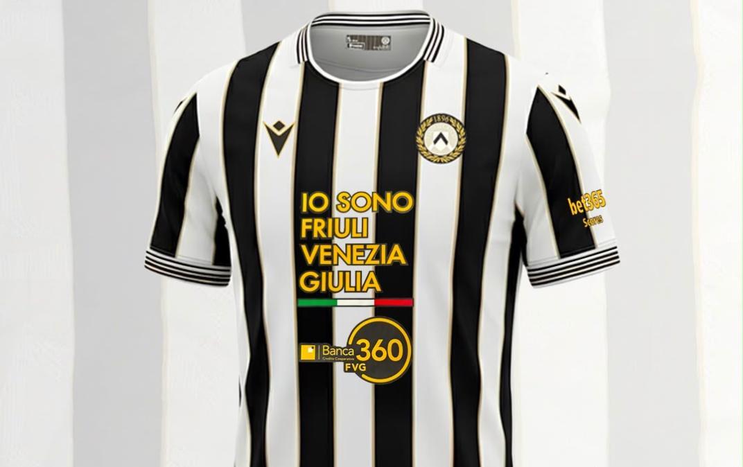 Udinese, presentata la prima maglia per la stagione 2026/2027