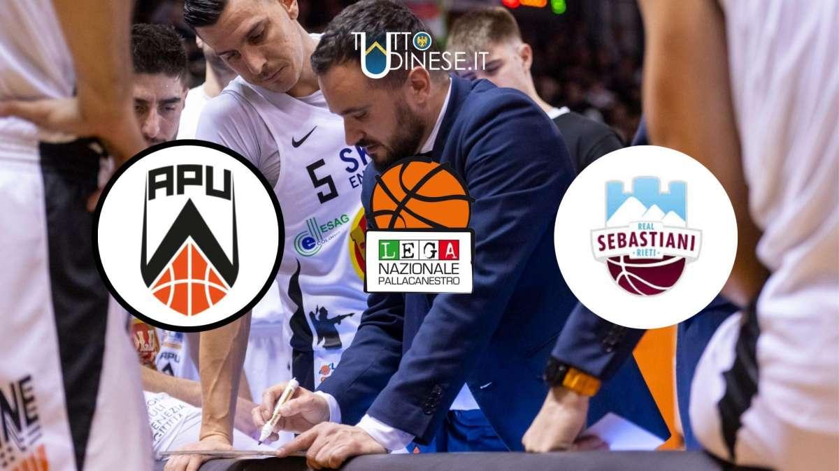 RELIVE Serie A2 Apu Udine-Real Sebastiani Rieti 66-89: RISULTATO FINALE