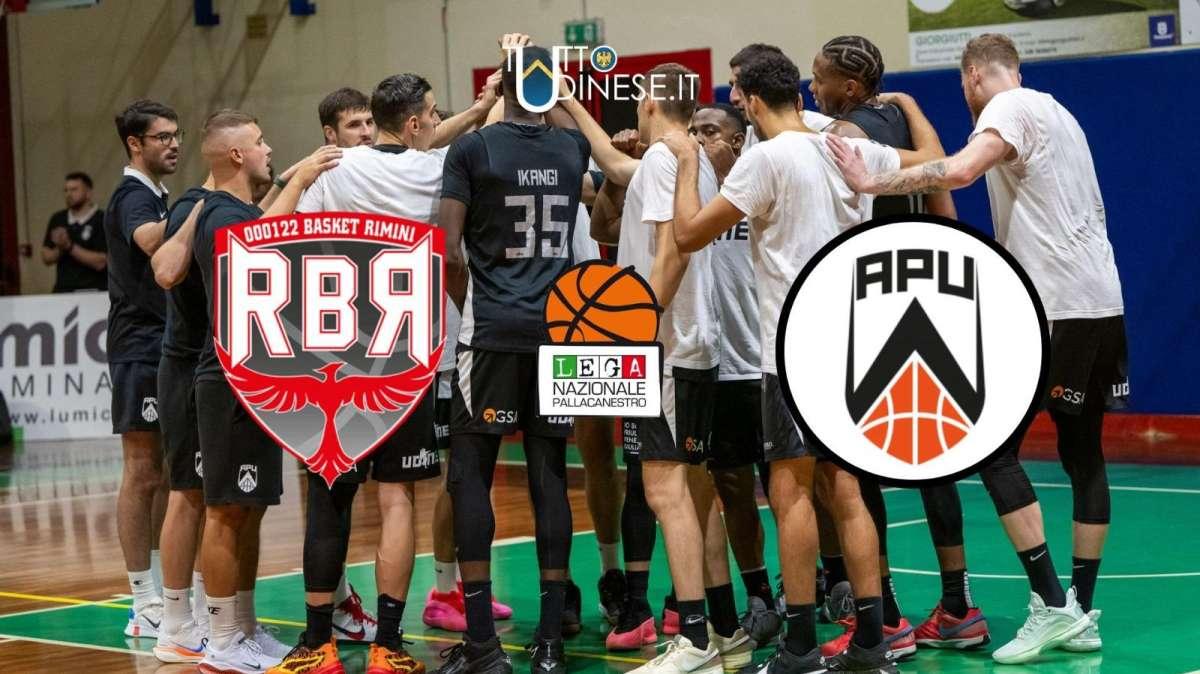DIRETTA Serie A2 Rimini-Apu Udine 85-71: RISULTATO FINALE