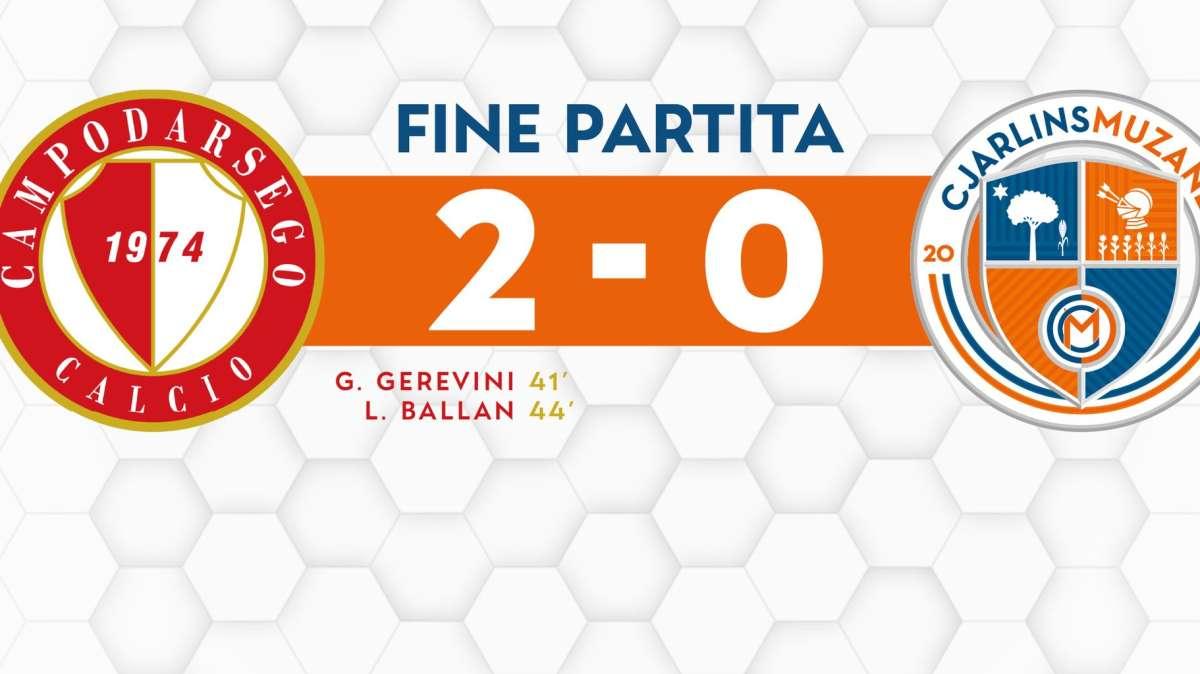 Serie D - Altro giro, altra sconfitta: il Cjarlins Muzane cade 2-0 a Campodarsego