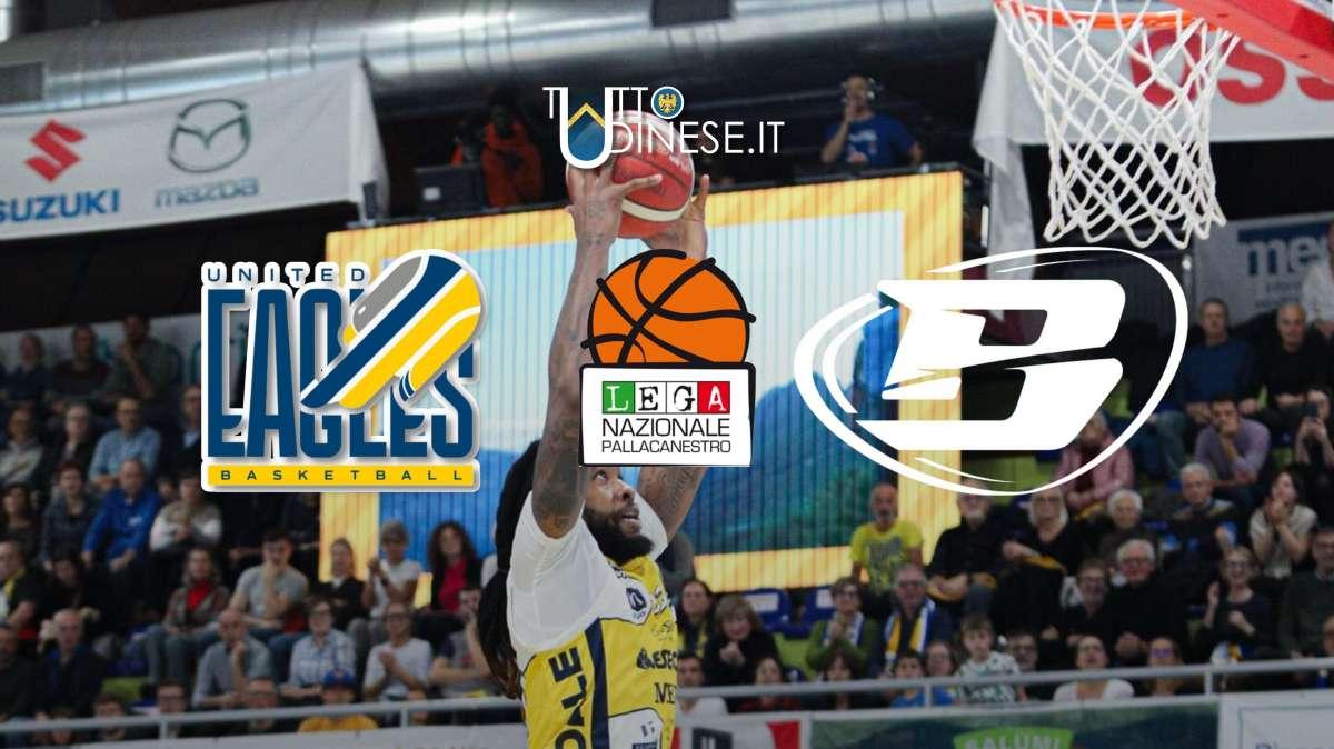Serie A2 UEB Cividale-Gruppo Mascio Bergamo 85-83: RISULTATO FINALE