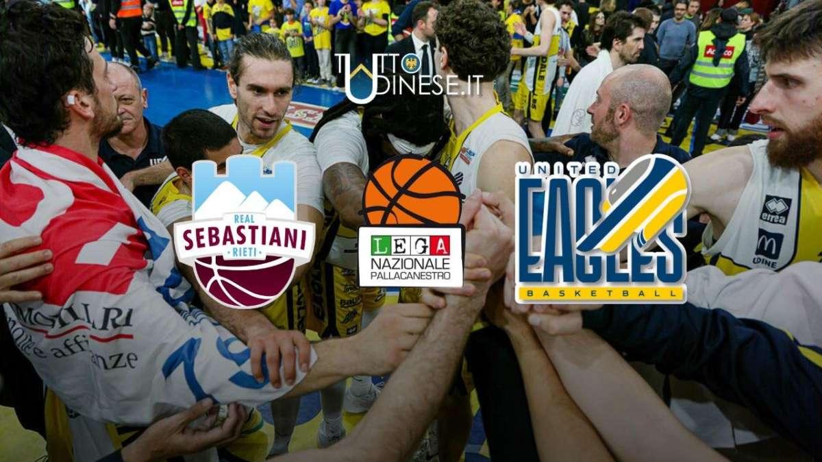 DIRETTA Serie A2 Real Sebastiani Rieti-UEB Cividale 82-54: RISULTATO FINALE