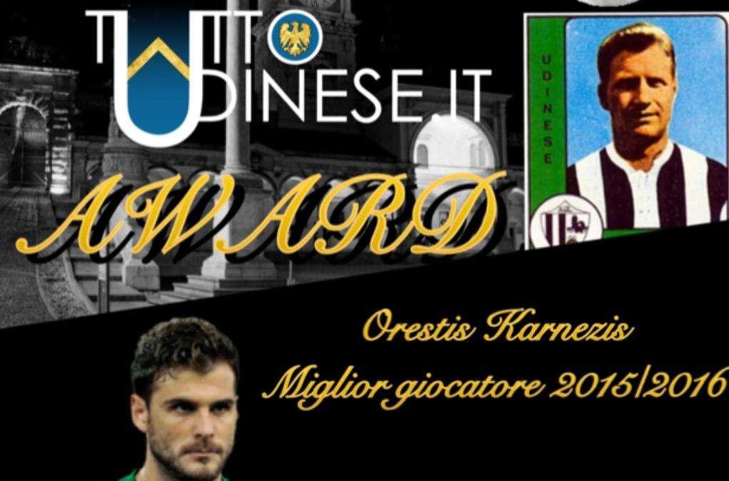 "Raggio di Luna" TuttoUdinese Award: VINCE ORESTIS KARNEZIS!