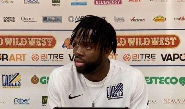 UEB Gesteco Cividale, Aristide Mouaha: "Esordio bellissimo, è stata un'accoglienza speciale"