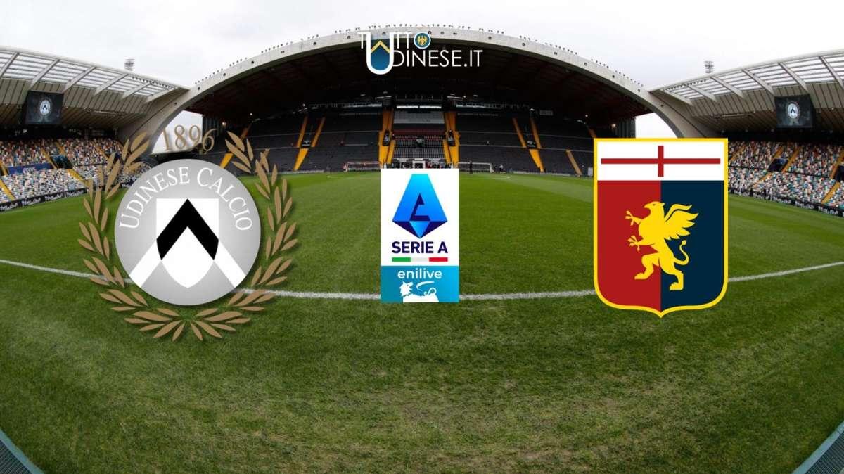 DIRETTA Serie A, Udinese-Genoa 0-2: finita, gara nata storta e bianconeri insipidi