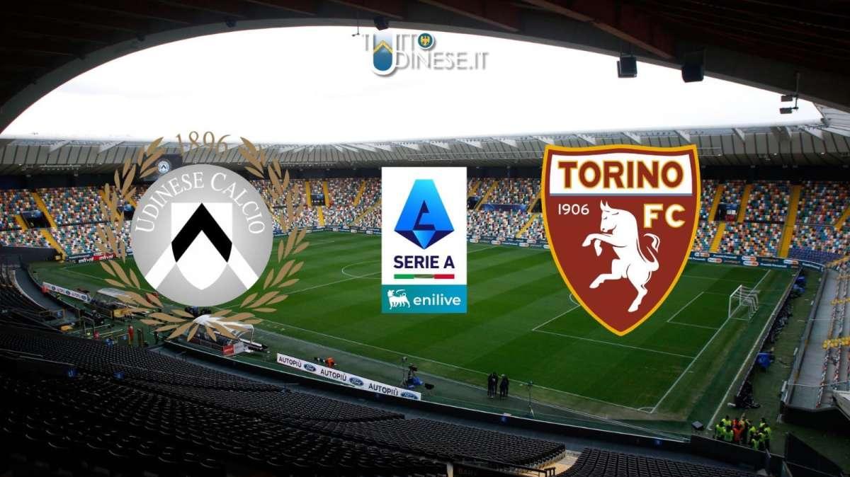 DIRETTA Serie A Udinese-Torino 2-0: RISULTATO FINALE