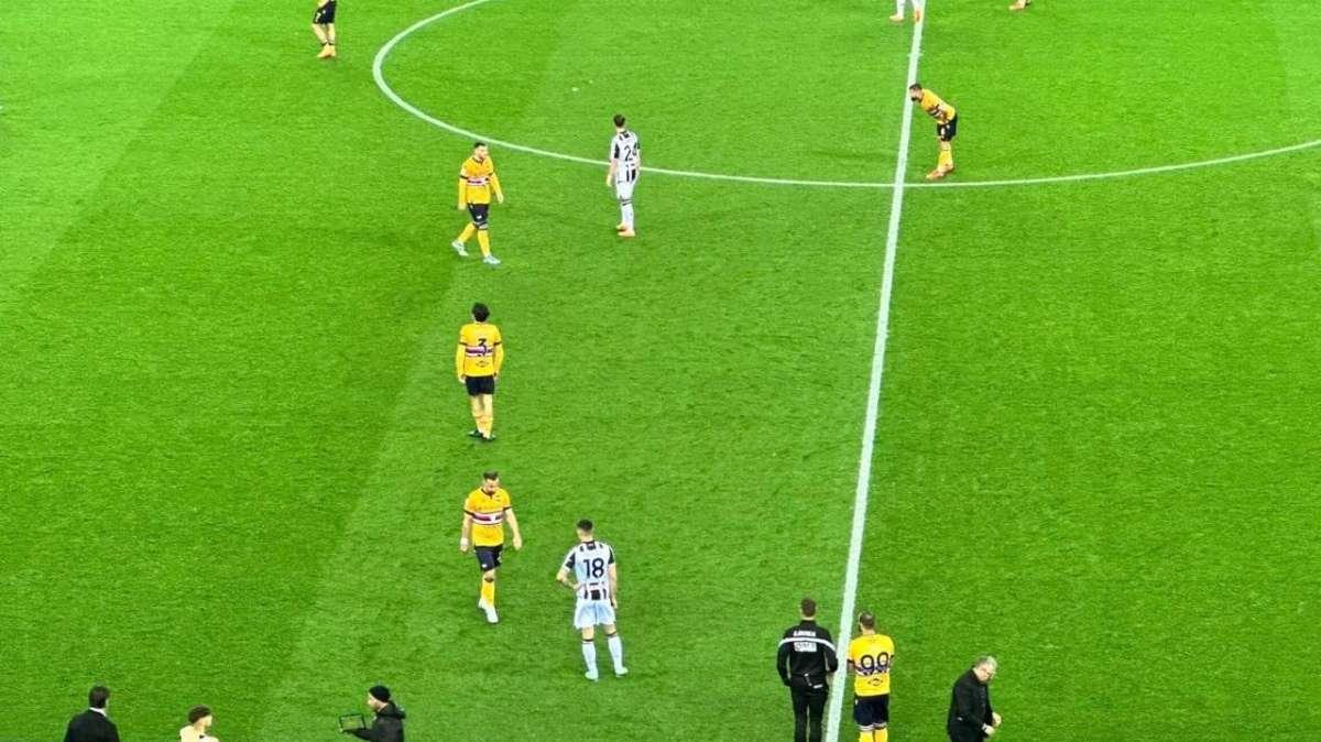 Udinese-Sampdoria, standing ovation al momento della sostituzione di Quagliarella